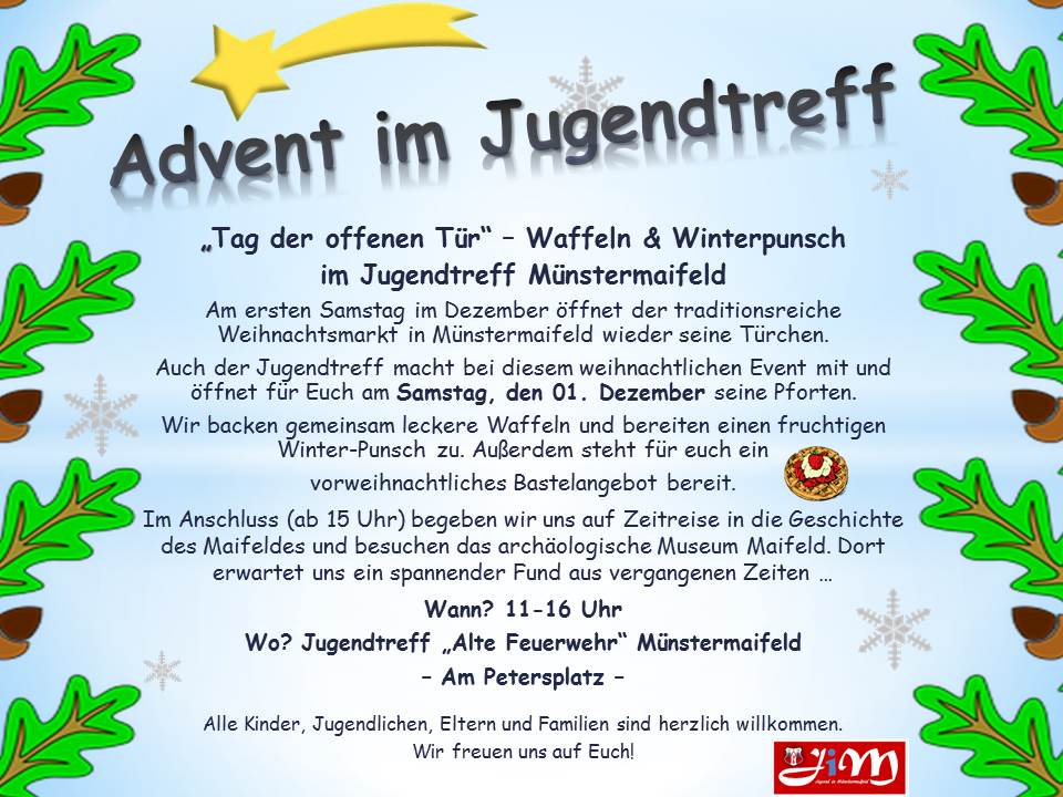 Advent Jugendtreff 