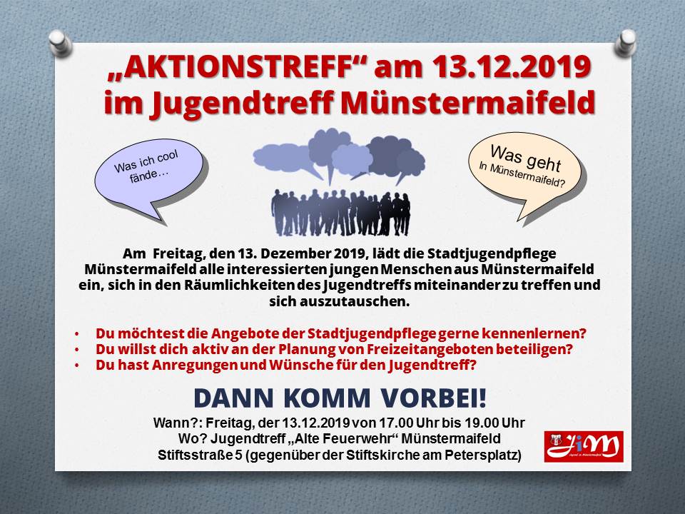 Ausschreibung Aktionstreff13 12 19