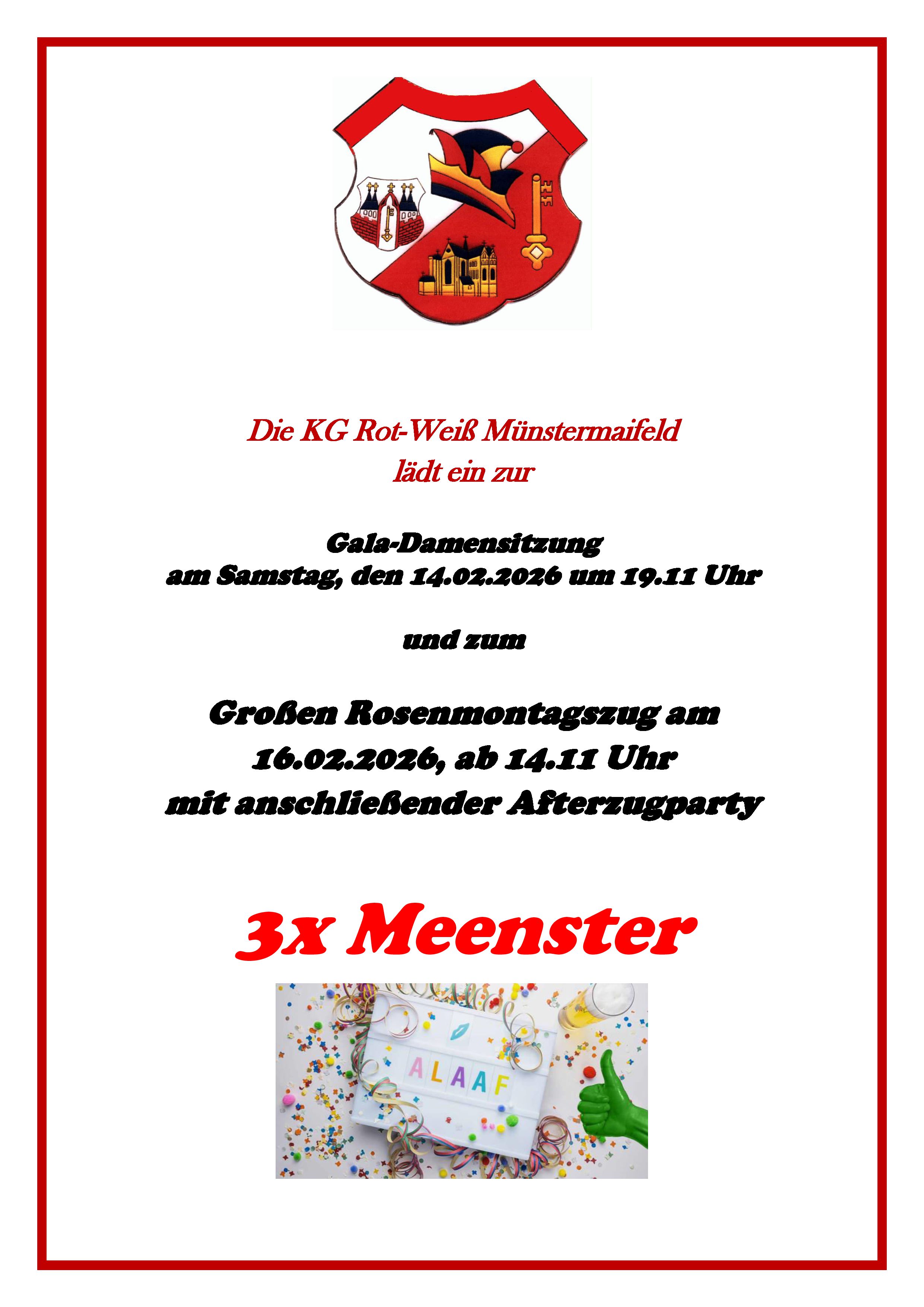 Plakat Sitzung RoMo 2026