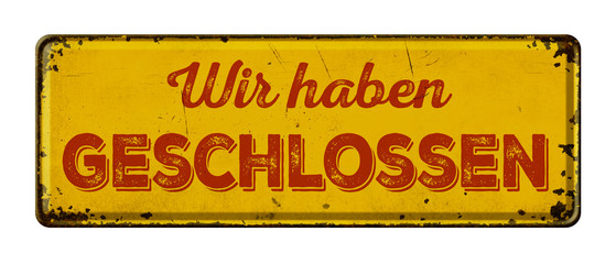 geschlossen 1