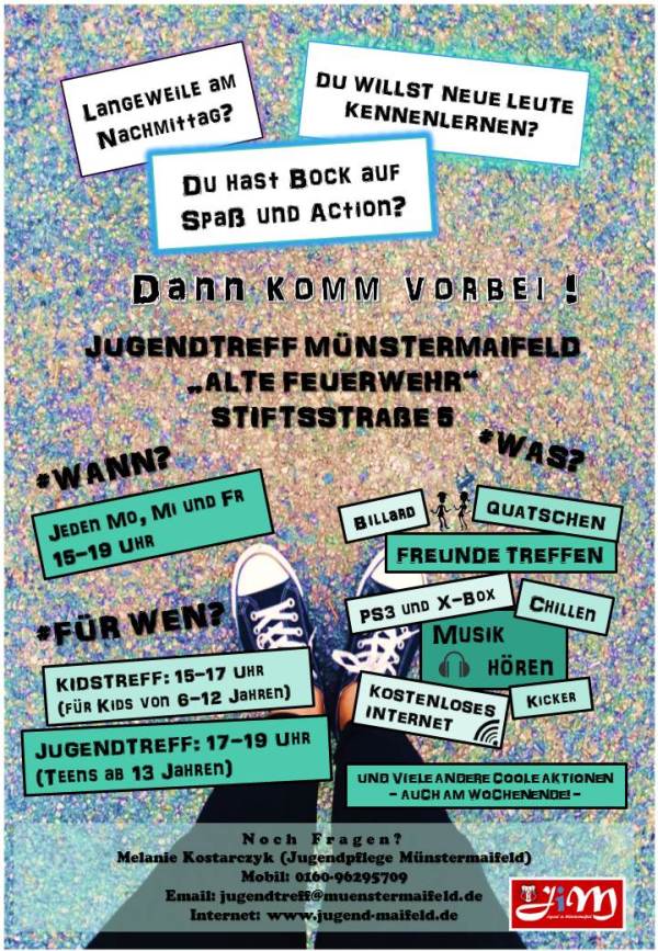 Flyer Jugendtreff AKTUALISIERT
